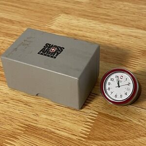 VTG NIB Rare Swiss Army Brand Desk Watch Model 200 24710 Collectors New In Box